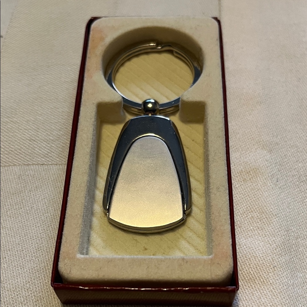 Stanley Silver Keychain